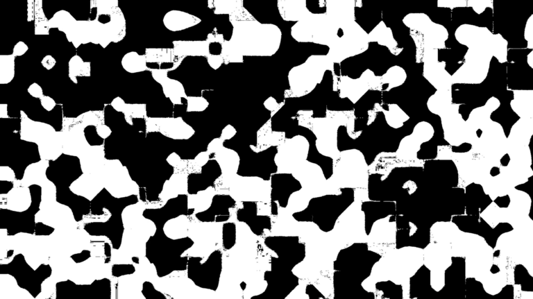 scrambled static